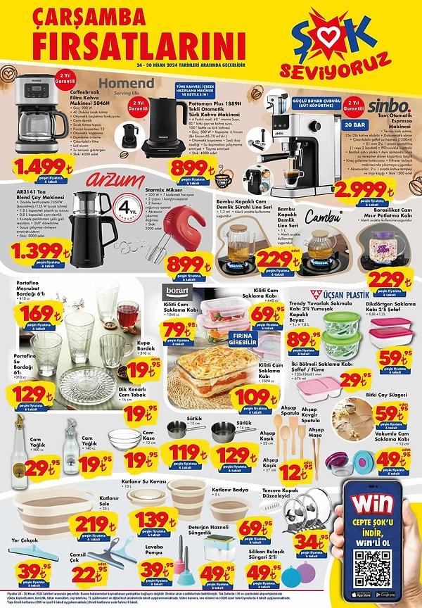 Foto - ŞOK'a Tam Otomatik Espresso Makinesi Geliyor! 24 Nisan 2024 ŞOK Aktüel Ürünler Kataloğu