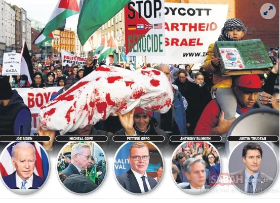 Foto - Sokağa çıkacak yüzleri kalmadı! Katliamın suç ortağı liderler her yerde protesto ediliyor