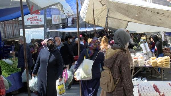 Foto - Sokağa çıkma yasağı sonrası tepki çeken manzara