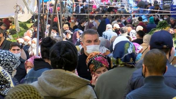 Sokağa çıkma yasağı sonrası tepki çeken manzara