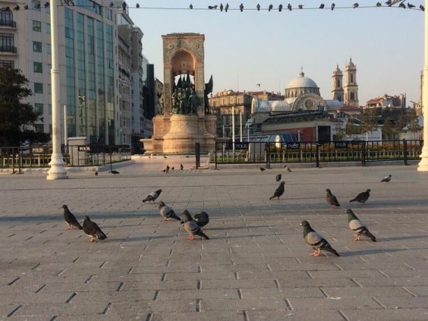 Foto - Sokağa çıkma yasağının ardından tarihi görüntüler