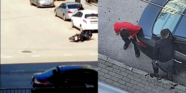 Sokak ortasında çatışma!