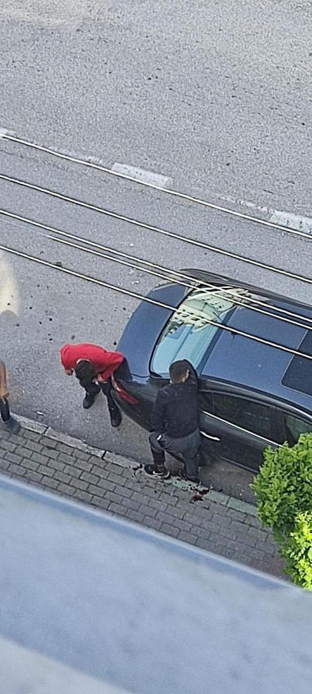 Foto - Sokak ortasında çatışma!