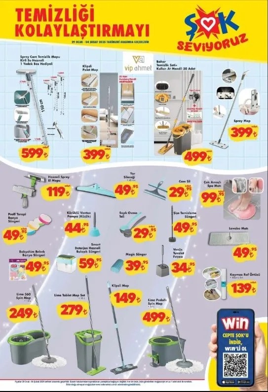 Foto - ŞOK'ta büyük indirimler başlıyor! 29 Ocak - 4 Şubat aktüel ürünler listesi yayımlandı!