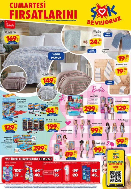 Foto - ŞOK'ta hafta sonu fırsatı! Bu Pazar çok şenlenecek