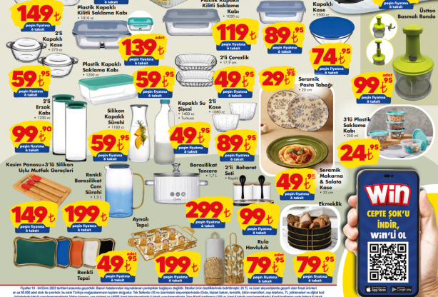 Foto - ŞOK'ta katalog ürünleri raflarda yerini alıyor! İşte yüzde 50'ye varan indirimler...