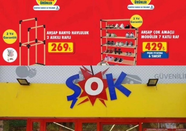 ŞOK'ta o ürünlerde indirim başlattı!