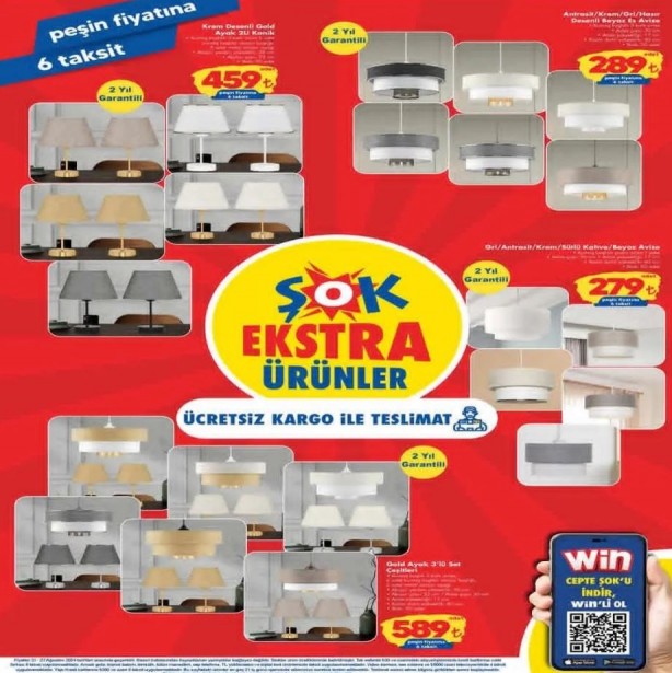 Foto - ŞOK'ta yok yok! Klima, çamaşır makinesi, mobilya ve daha birçok ürün satışa sunuluyor! 21 Ağustos 2024 çarşamba aktüel indirimli ürünler kataloğu