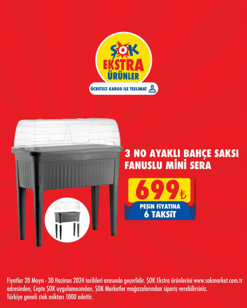 Foto - Şok’tan saksılarda sürpriz indirimler! 20 Mayıs indirim kataloğu belli oldu