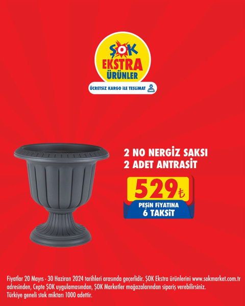 Foto - Şok’tan saksılarda sürpriz indirimler! 20 Mayıs indirim kataloğu belli oldu