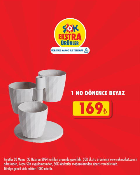 Foto - Şok’tan saksılarda sürpriz indirimler! 20 Mayıs indirim kataloğu belli oldu