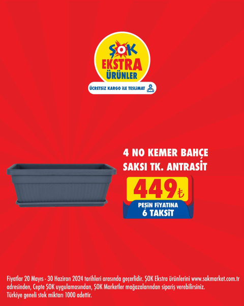 Foto - Şok’tan saksılarda sürpriz indirimler! 20 Mayıs indirim kataloğu belli oldu