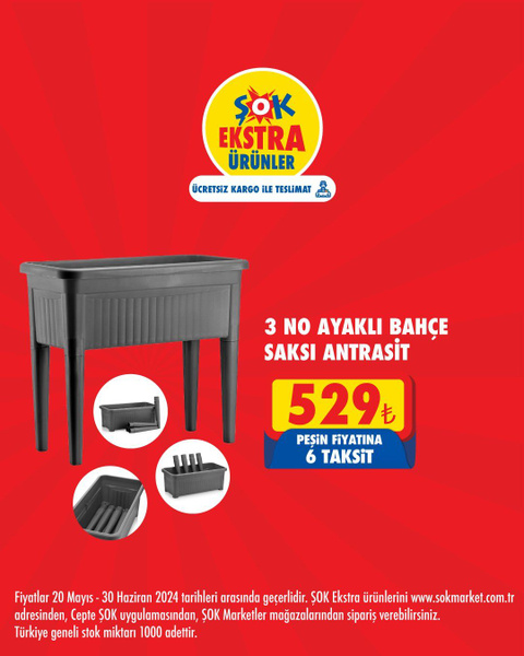 Foto - Şok’tan saksılarda sürpriz indirimler! 20 Mayıs indirim kataloğu belli oldu