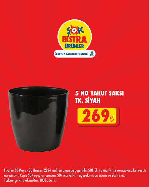 Foto - Şok’tan saksılarda sürpriz indirimler! 20 Mayıs indirim kataloğu belli oldu