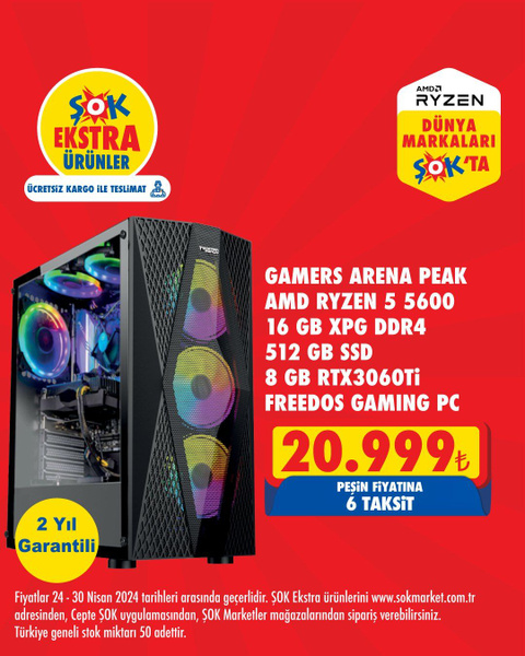 Foto - ŞOK'tan teknolojik ürünlerde dev indirim! Oyuncular bayram edecek