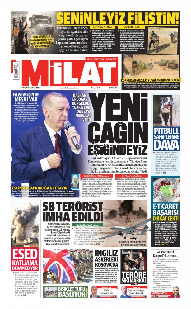 Foto - Solcu gazete şaşırttı! Gazeteler siyonist İsrail’e baskını nasıl gördü