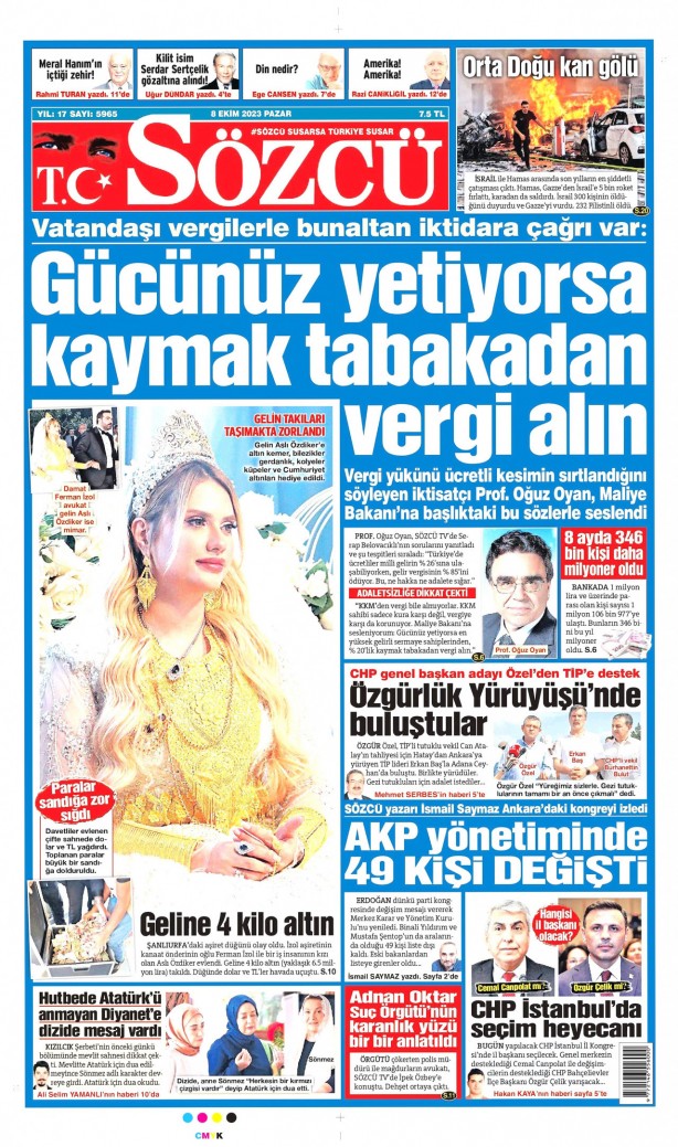 Foto - Solcu gazete şaşırttı! Gazeteler siyonist İsrail’e baskını nasıl gördü