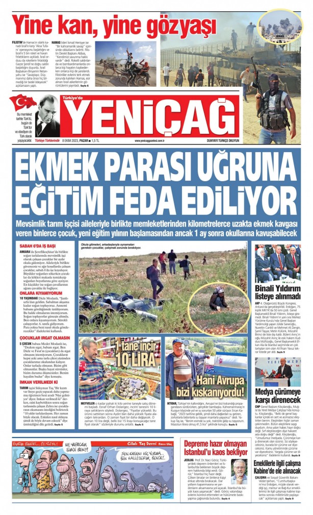 Foto - Solcu gazete şaşırttı! Gazeteler siyonist İsrail’e baskını nasıl gördü