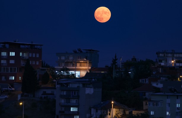 Foto - Süper Ay görsel şölen oluşturdu