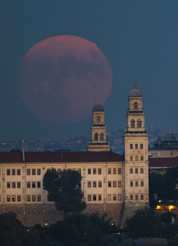 Foto - Süper Ay görsel şölen oluşturdu