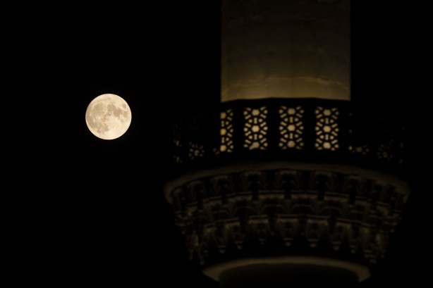 Foto - Süper Ay görsel şölen oluşturdu