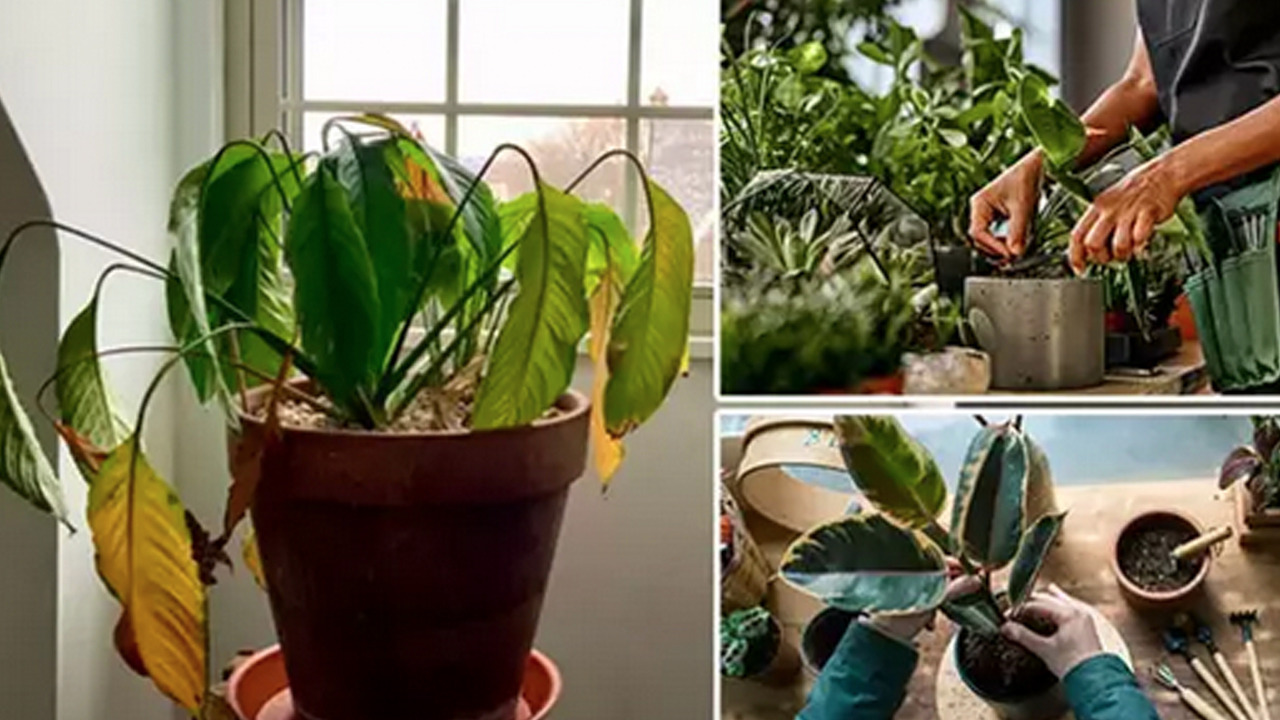 Solmuş çiçekleriniz saniyesinde eskisi gibi olabilir