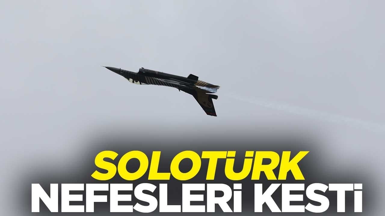 SOLOTÜRK nefesleri kesti