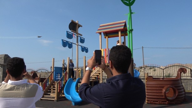 Foto - SOLOTÜRK yine nefesleri kesti! Muhteşem akrobasi uçuşu