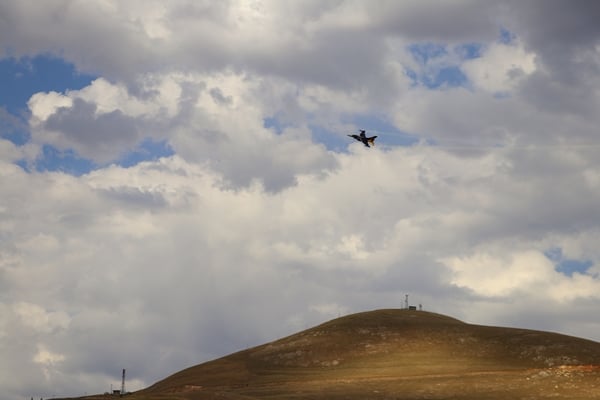 Foto - SOLOTÜRK'ten nefes kesen gösteri