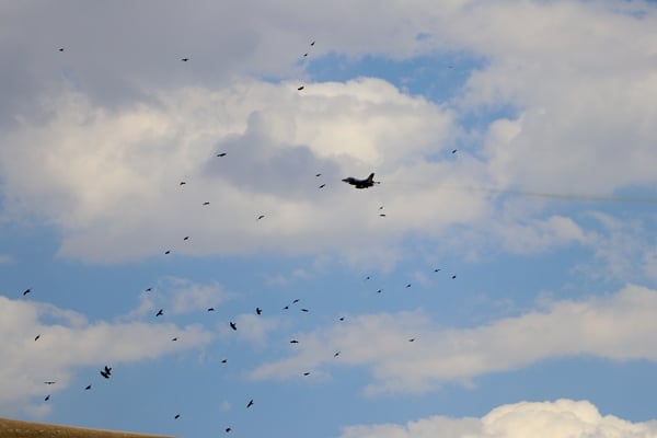 Foto - SOLOTÜRK'ten nefes kesen gösteri