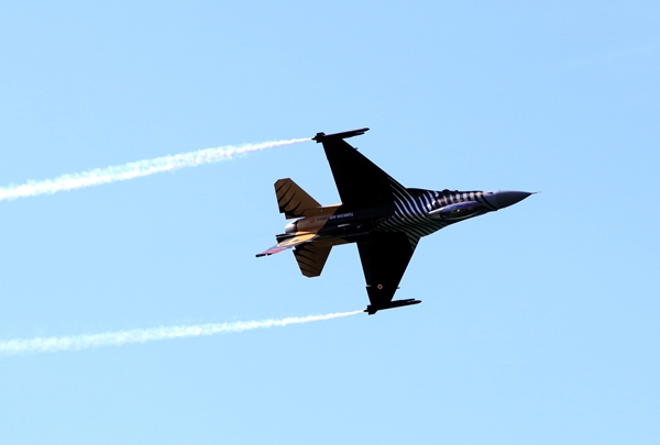 Foto - SOLOTÜRK'ten nefes kesen gösteri