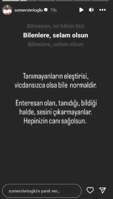Foto - Somer Şef'in görüntülerine tepki yağmıştı! Bakın ne açıklama yaptı