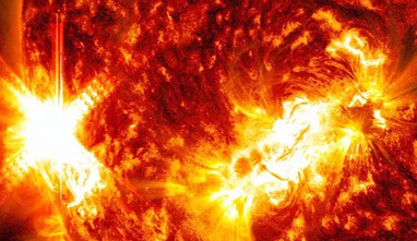 Foto - Son 6 yılın en şiddetli Güneş patlaması! Hiç beklenmedik haber: Hiroşima'ya atılan atom bombasının 40 katı