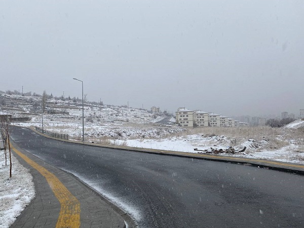 Foto - Son cemreyle birlikte kar düştü