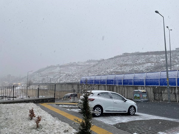 Foto - Son cemreyle birlikte kar düştü