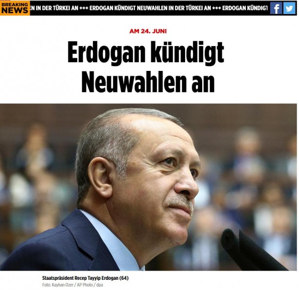 Foto - Son dakika: Erken seçim kararı yabancı basında