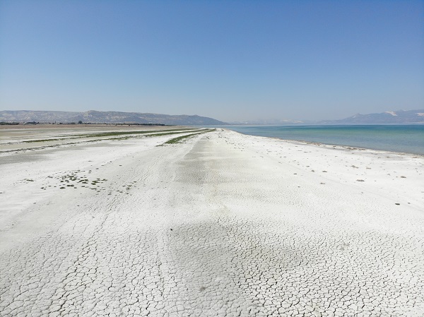 Foto - Son elli yılda üçte biri yok oldu! İşte Burdur Gölü'nün son hali