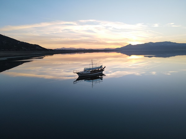 Foto - Son elli yılda üçte biri yok oldu! İşte Burdur Gölü'nün son hali