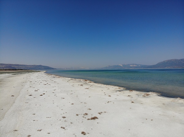 Foto - Son elli yılda üçte biri yok oldu! İşte Burdur Gölü'nün son hali
