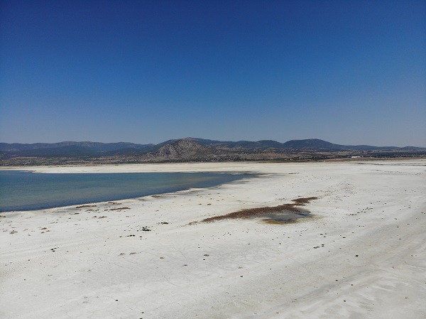 Foto - Son elli yılda üçte biri yok oldu! İşte Burdur Gölü'nün son hali