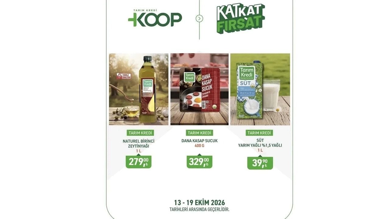 Foto - Son gün 19 Ekim: Tarım Kredi'de indirim çılgınlığı