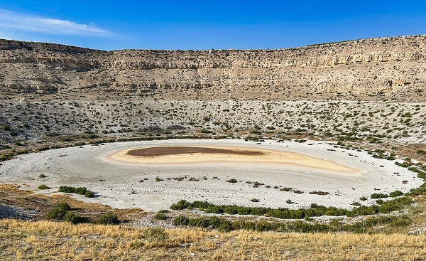 Foto - Son hali herkesi üzdü! Pembe renkli Meyil Obruk Gölü kurudu