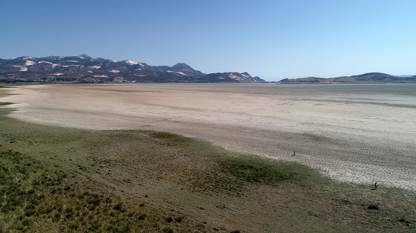 Foto - Son hali yürek burktu! O gölü flamingolar bile terk etti