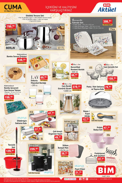 Foto - Son liste geldi BİM’de yepyeni indirim fırsatları