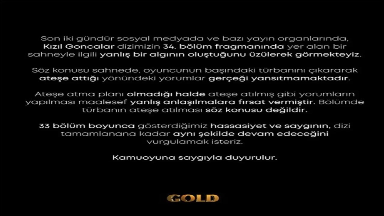 Foto - Son yaptıkları mide bulandırmıştı, yayından kaldırıldı! Kızıl Goncalar dizisi yapımcısından açıklama geldi