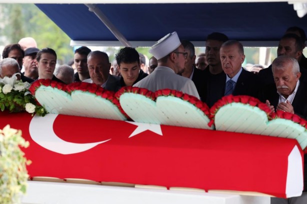 Foto - Son yolculuğuna uğurlandı! Başkan Erdoğan Barlas'ın cenazesinde
