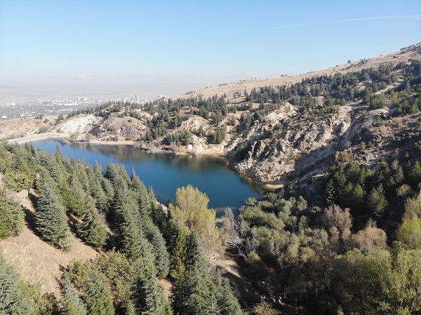 Foto - Sonbahar güzelliği havadan görüntülendi