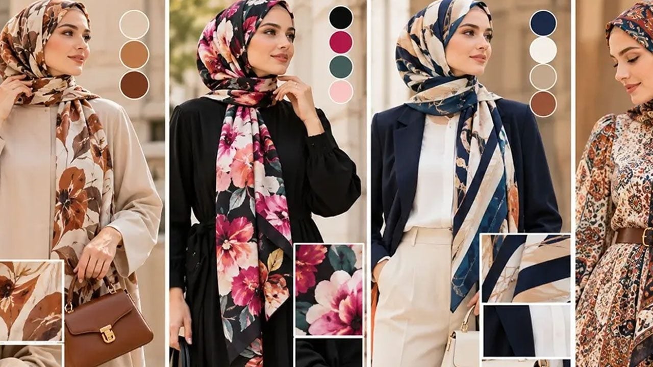Sonbahar kış moda trendleri! Düz şal yerine desenli şal deneyin: Kadınlar için 2026-2027 stil ne olmalı?