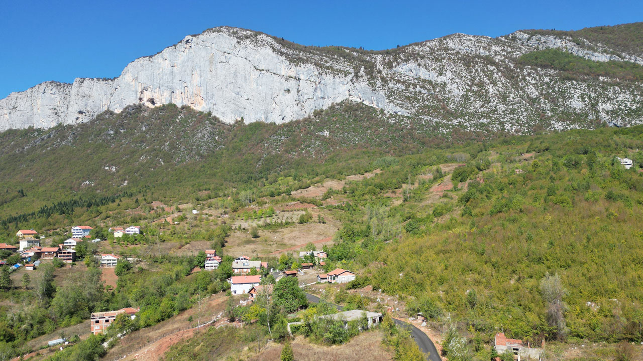 Sonbahar masalı! Küre Dağları’nda kartpostallık manzarası