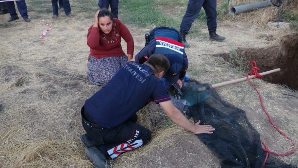 Foto - Sondaj kuyusuna düşen çocuk saatler sonra kurtarıldı